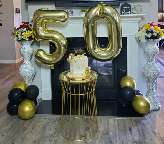 50th Birthday Extravaganza: A Grand Celebration.