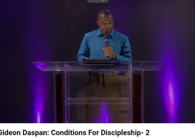 Conditions For Discipleship- 2